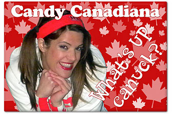 Candy Canadiana Magnet